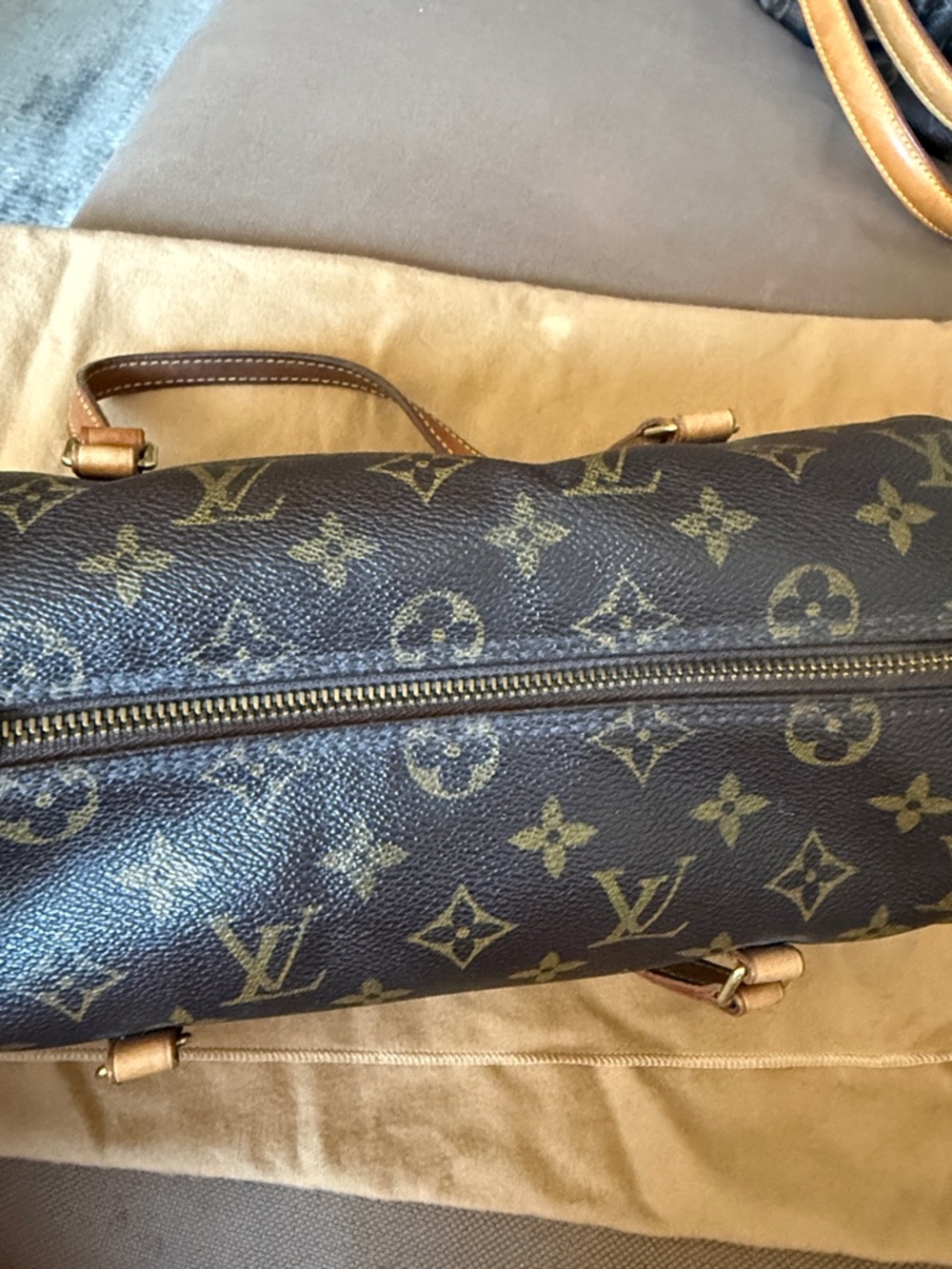 Louis Vuitton Brown Monogram Canvas Papillon 26 Shoulder Bag - Picture 10 of 16